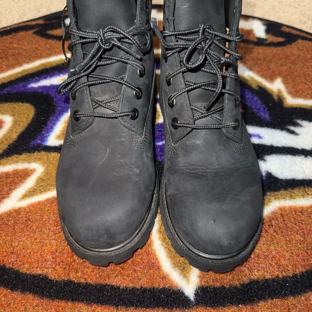 Boys Timberland Black Boots